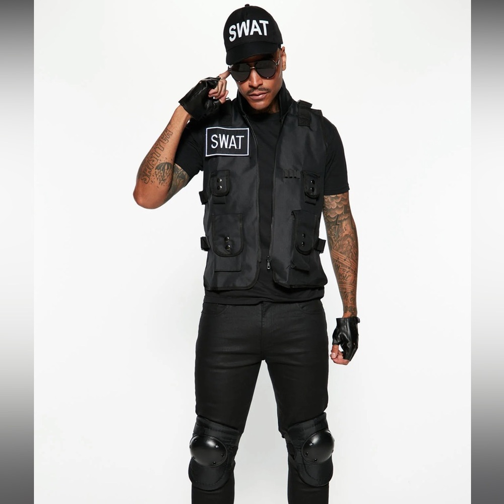 Swat Boss 4 piece costume